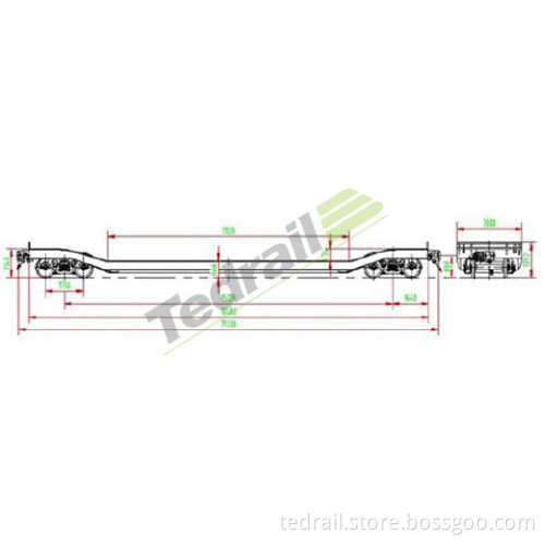 Depressed Center Flatcar